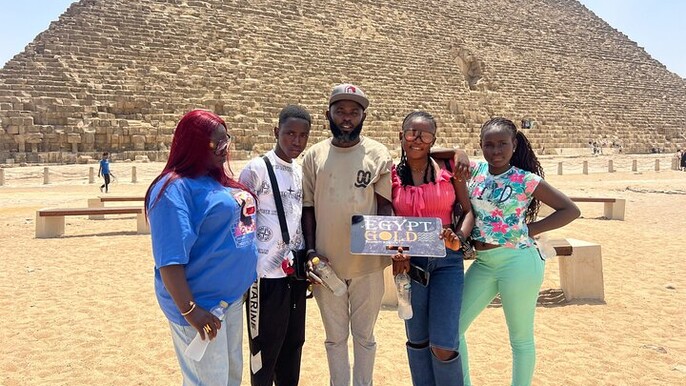 Half day Giza Pyramids,Sphinx,Camel ride, lunch&inside pyramid
