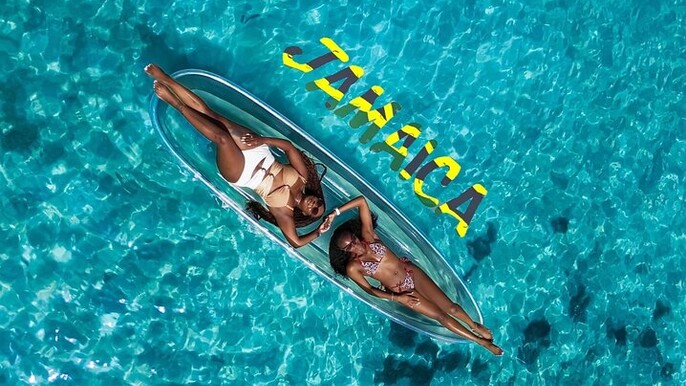 Clear Kayak Drone Photo Shoot and Video in Montego Bay