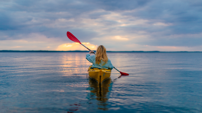 Tampere - Summer Night Canoeing