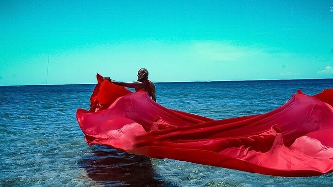 OceanShootJamaica Flying Dress, Montego Bay