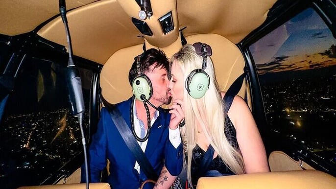 Private Helicopter Tour - Romantic Lunch or Dinner At Itália Terrace Restaurant