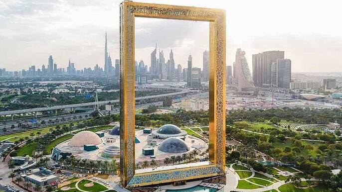 Dubai Frame Entry Tickets with Optional Transportation Services