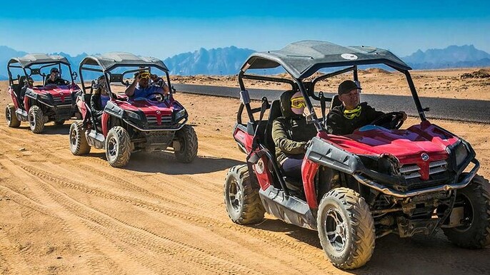 Buggy Safari to Bedouin Village with Camel Ride – From Hurghada
