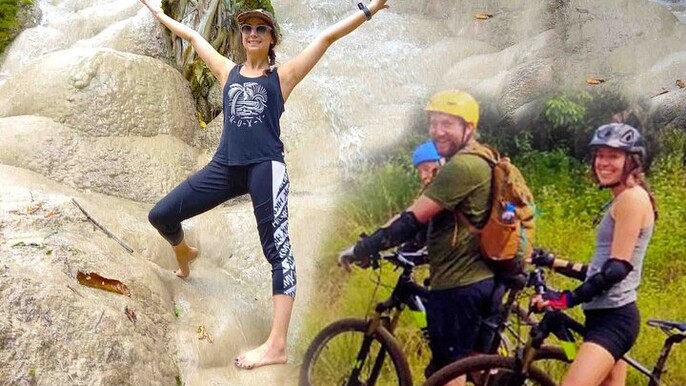 Chiang Mai 22 km XC Mountain Biking Sticky Waterfall to MK lake
