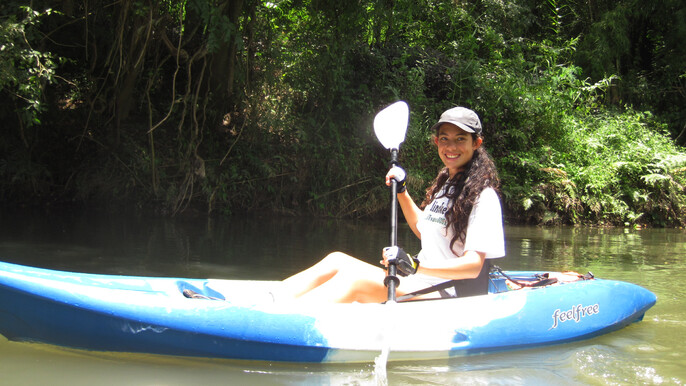 "KAYAK F" 2-Day Mae Ping River Kayaking Adventure from Chiang mai