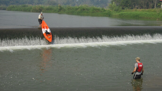 "KAYAK C" 1-Day kayak, Mae Ngat Valley Crossing on Ping River, from Chiang mai