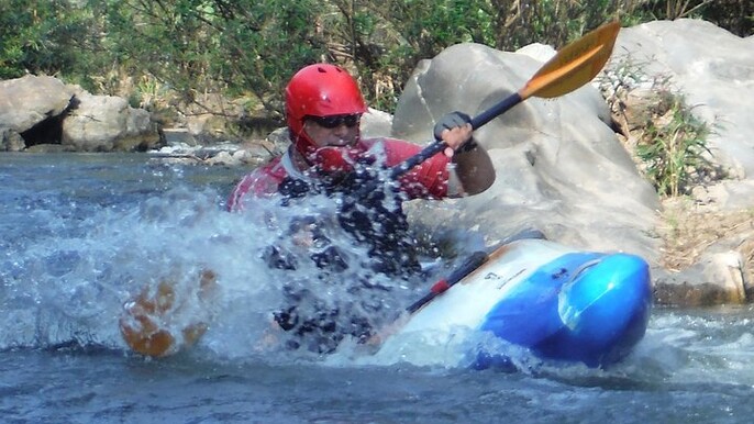 From Chiang Mai Jungle White Water Kayaking @ Mae Wang River