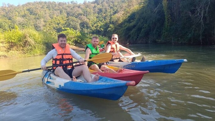 Chiang Mai Leisure River Kayaking into Mae Taeng Forest Reserve