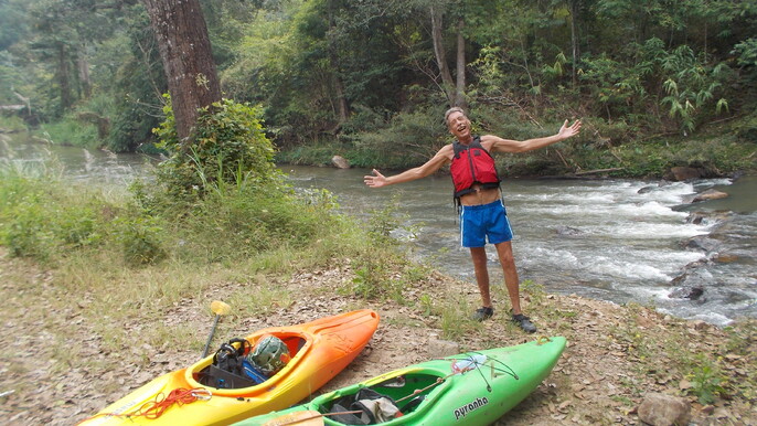 "KAYAK E+" 3-Hour Advanced White Water Kayaking Mae Wang River Canyon
