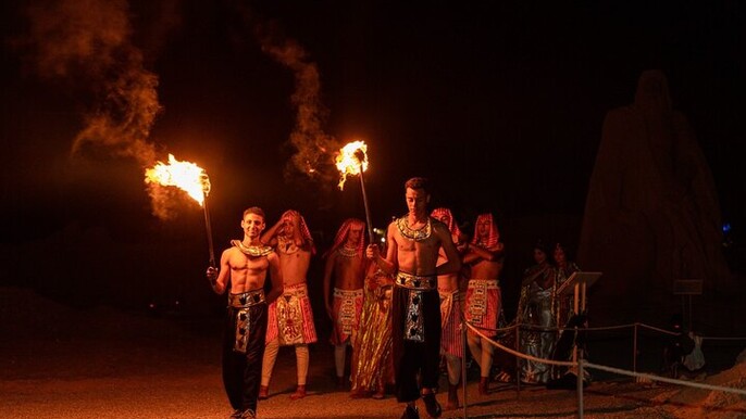 Bedouin Night Experience with Dinner & Sand Museum - Hurghada
