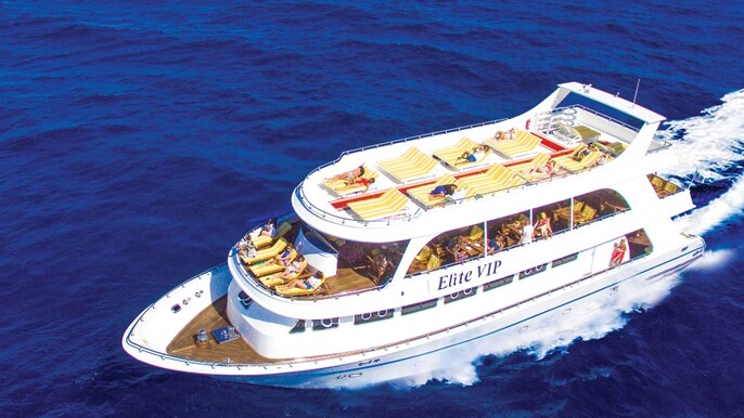 Elite Vip Cruise with BBQ buffet lunch Hurghada