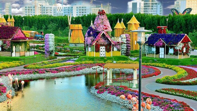 Dubai Miracle Garden With Optional Transfers
