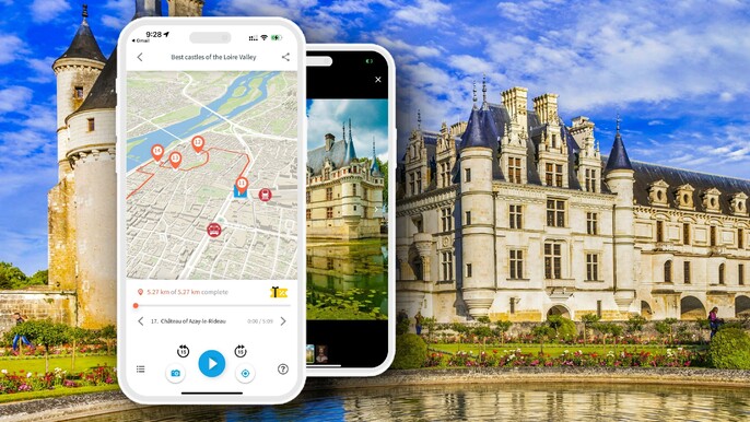 Loire Valley Must-See Castles: Self-Guided Audio Tour App