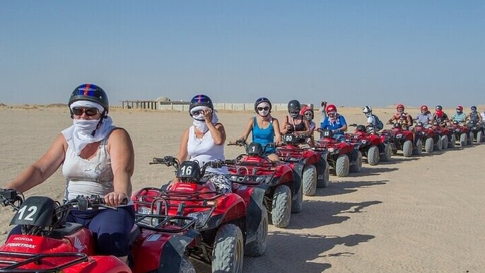 Agafay Desert ATV Quad 2 Hours Experience with Transfer-Marrakesh