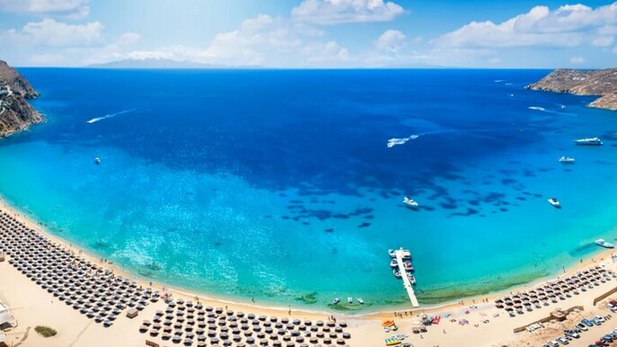 Shore Excursion Relax at the Beach and Explore Mykonos Town