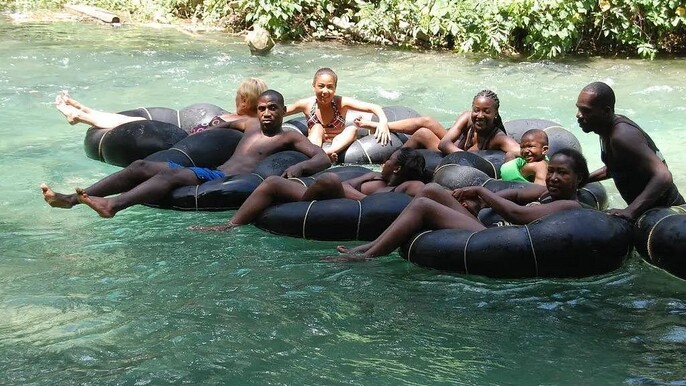 White River Tubing and True Fern Gully View Of Ocho Rios Jamaica