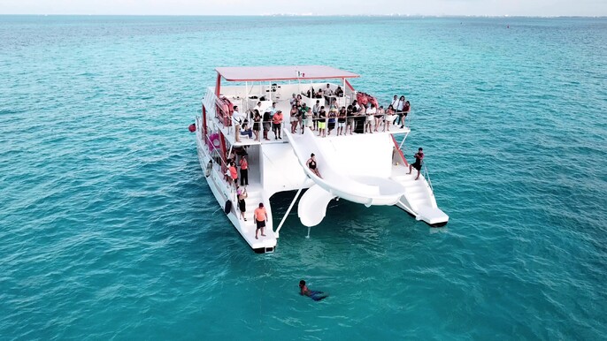 Cancun Baby Dancer Party Catamaran