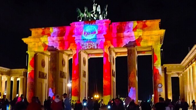 Festival of Lights 2025 Private Walking Tour Start Alexanderplatz