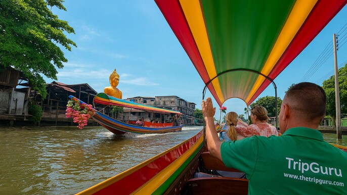 Bangkok Canal Tour: Chaophraya River and Wat Arun