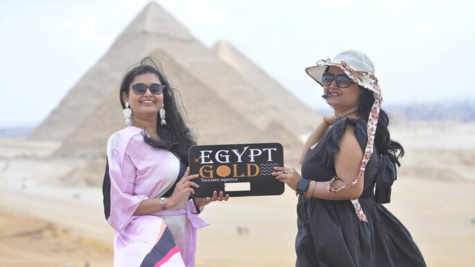 Half day Giza Pyramids,Sphinx,Camel ride, lunch&inside pyramid