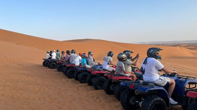 Overnight To Merzouga Desert From Erfoud & Camel Ride & Quad ATV