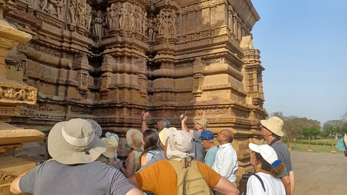 Guided Khajuraho Temples Tour with Light and Sound Show