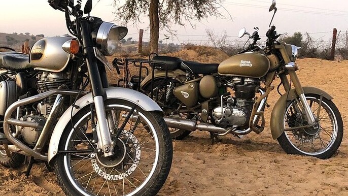 7 Days Guided Motorcycle Tour in Delhi Agra Jaipur GoldenTriangle
