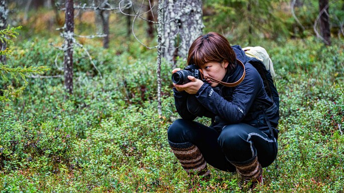 Korouoma canyon and Auttiköngäs waterfalls adventure