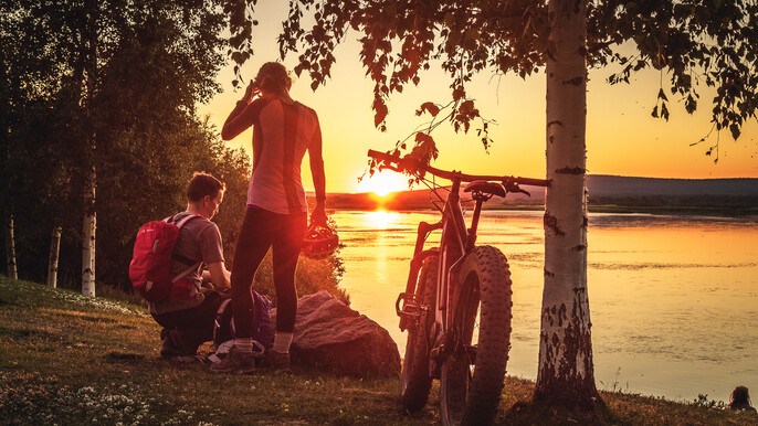 Parks and Riversides of Rovaniemi Fatbike Tour