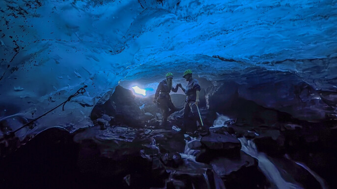 Solheimajokull Blue Ice Cave & Glacier Hike