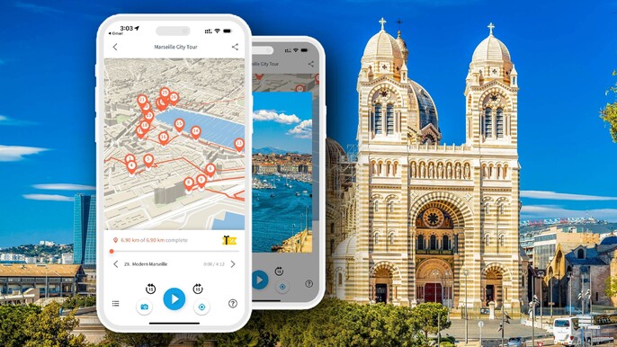 Marseille: City Walking Tour with Audioguide