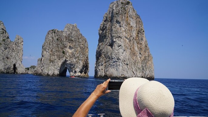 Capri & Anacapri with Blue Grotto and Guide from Sorrento