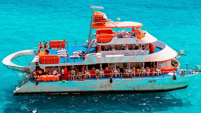 Baby Dancer Cruise Party Boat Cancun
