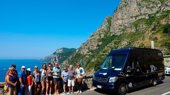 Tour to the Amalfi Coast Positano, Amalfi & Ravello from Naples