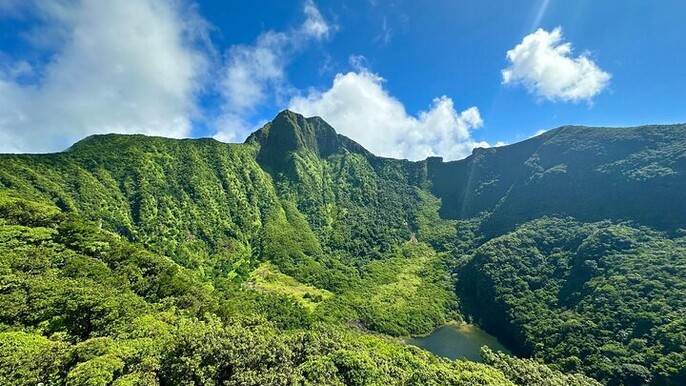 Mount Liamuiga Volcano Hike St Kitts Highest peak