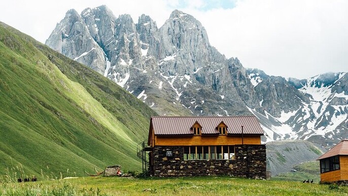 Juta Valley Day Trip with 4WD Transport from Kazbegi