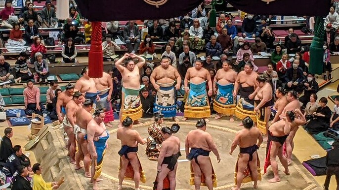 Watch Sumo Tournament And Visit Sumo Spots in Fukuoka