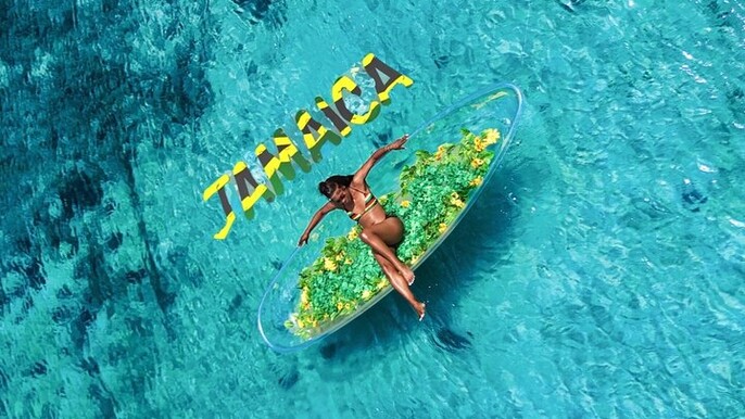 Clear Kayak Drone Photo Shoot and Video in Montego Bay