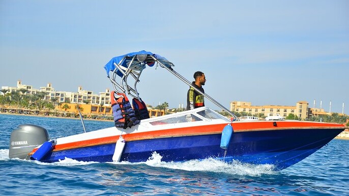 Private Speedboat Trip, Dolphin Swim, & Water Sports - Somabay