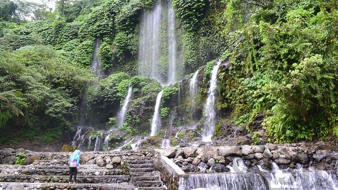 Lombok Waterfall Adventure Benang Stokel And Benang Kelambu