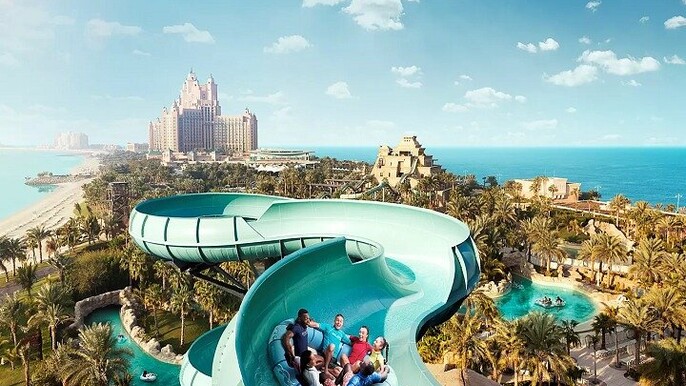 Atlantis Palm Dubai Water Adventure