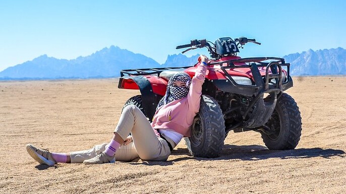 Private ATV Quad Tour Safari With Dinner & Show - Hurghada
