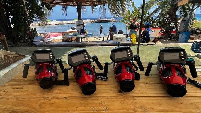 Curacao Reef Sublue Scooters Experience