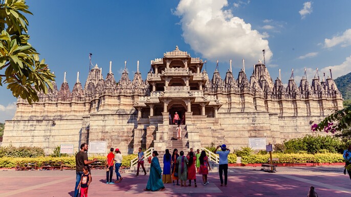 Visit Ranakpur Temple with Jodhpur Drop from Udaipur