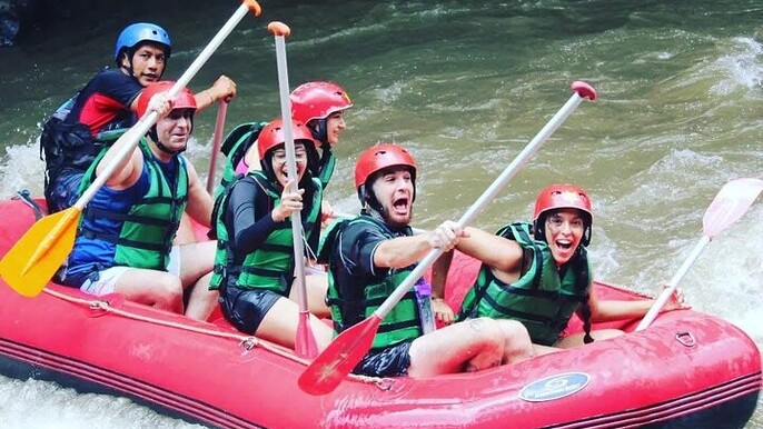 Private Ubud River Rafting without shuttle