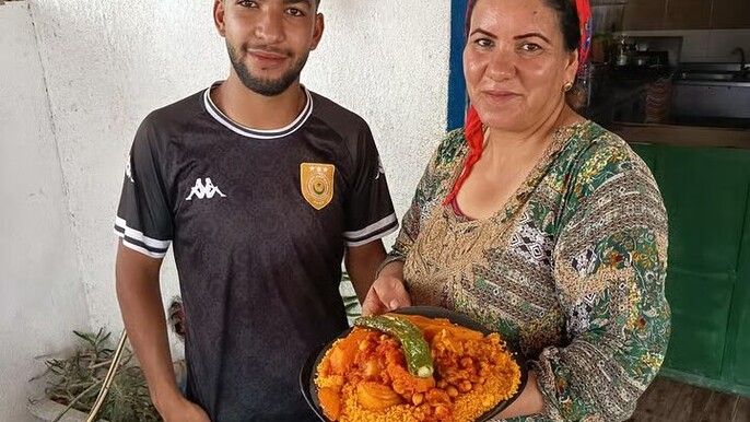 A real Tunisian Couscous at home