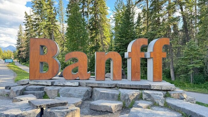 Calgary Downtown to Banff via Canmore Shared Shuttle