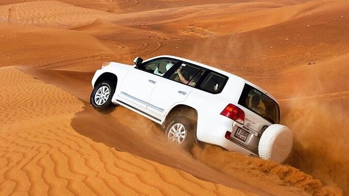 Morning Desert Safari With Quad Bike