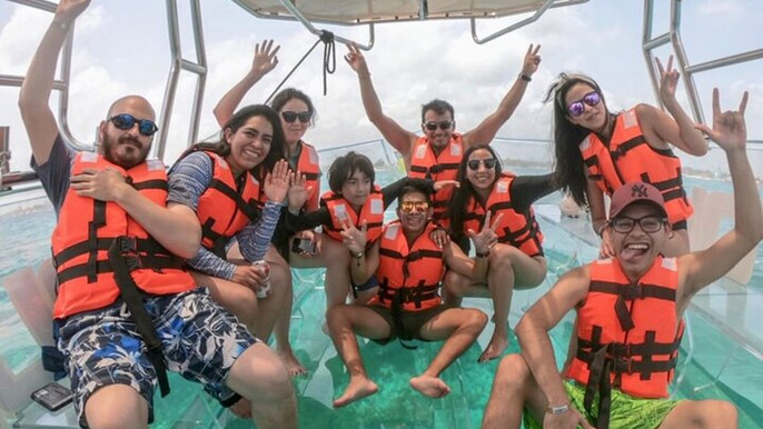 Cabo San Lucas City Tour with Clear Boat Tour to El Arco