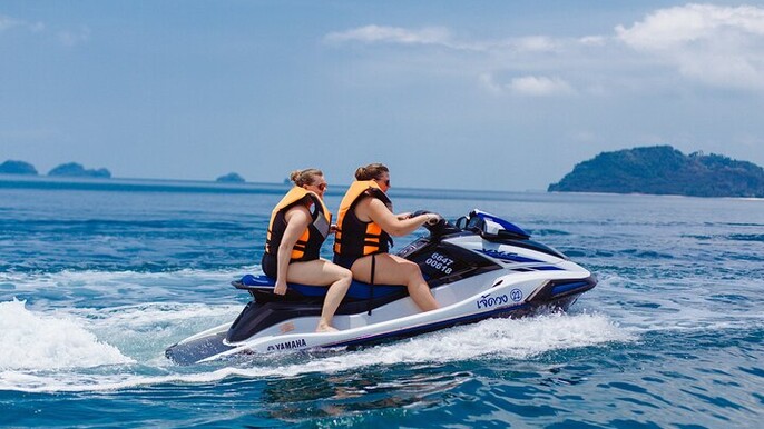 Koh Samui Jetski Tour to Tan and Pig Island with Snorkeling